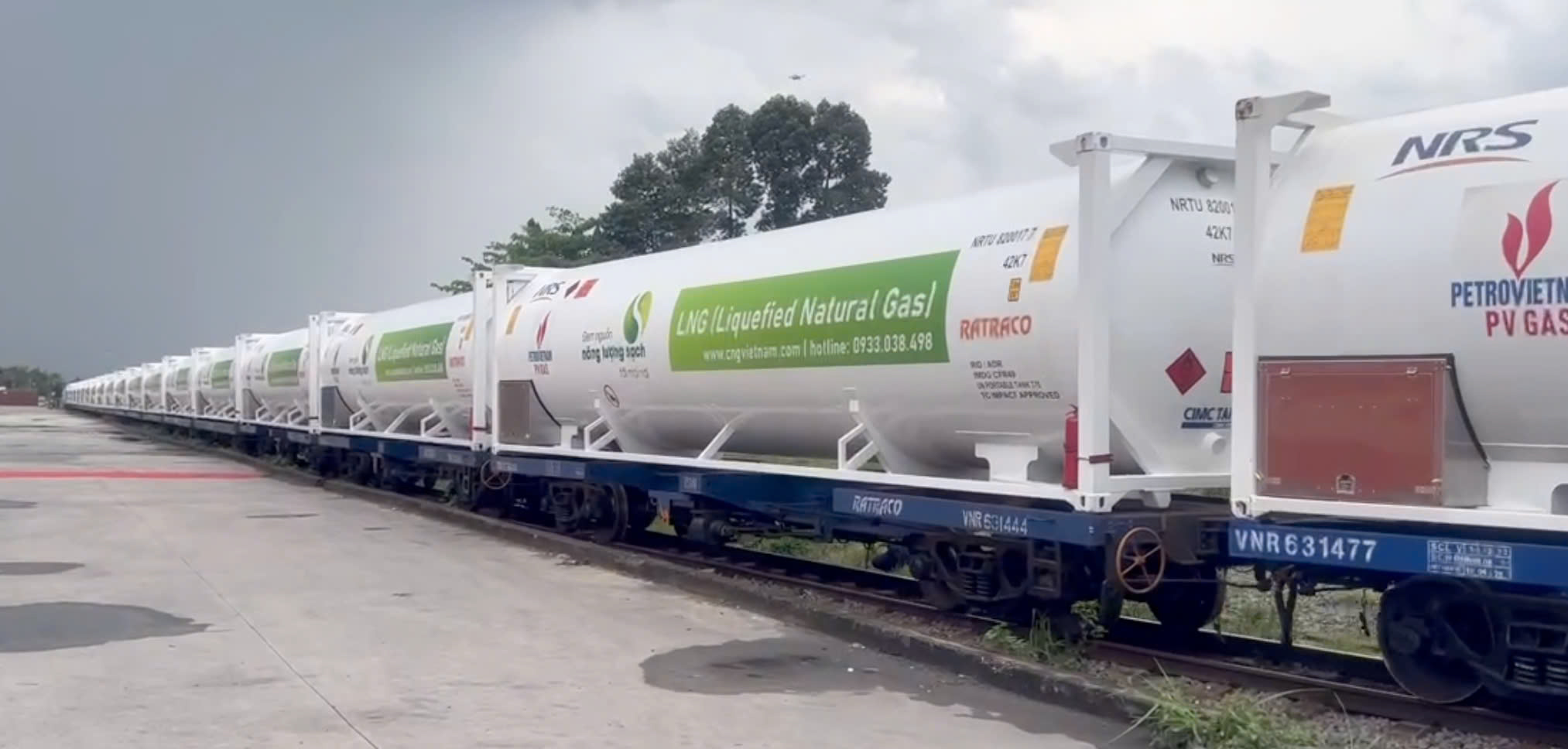 bồn ISO Tank chứa LNG